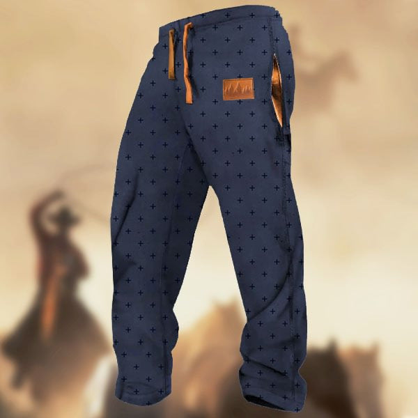 Herren lässige Cargo-Hosen mit strukturiertem Denim und praktischen Seitentaschen Echoarchiv
