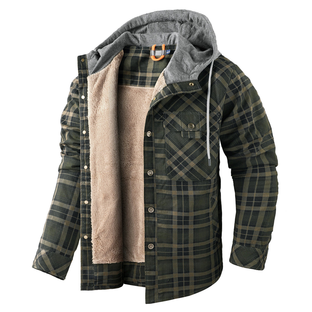 Herren Flanelljacke mit weichem Futter Echoarchiv