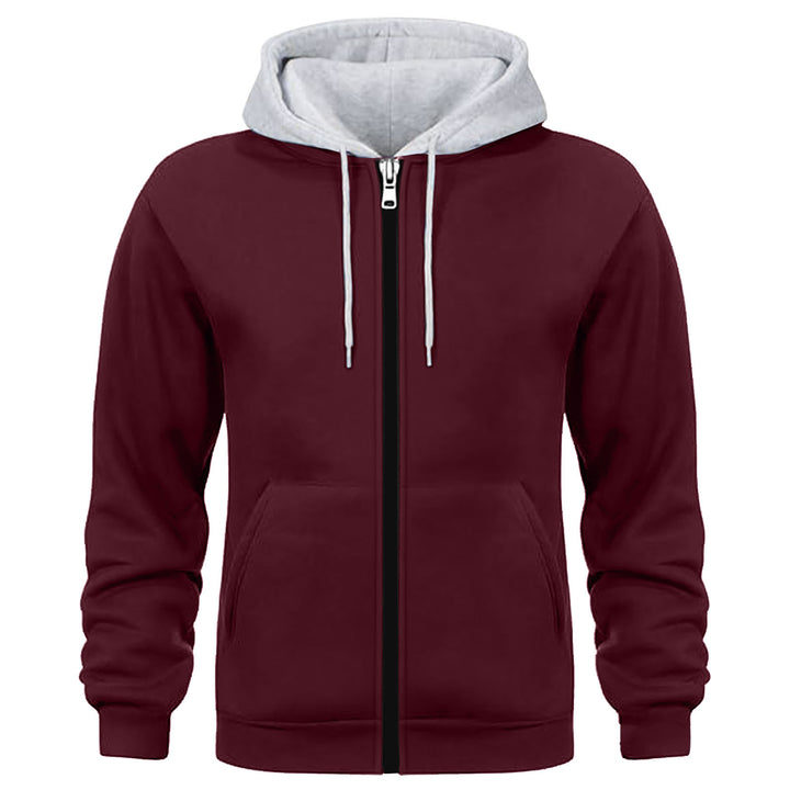 Herren Sportliche Kapuzenjacke mit innovativer Innenfutterverarbeitung Echoarchiv