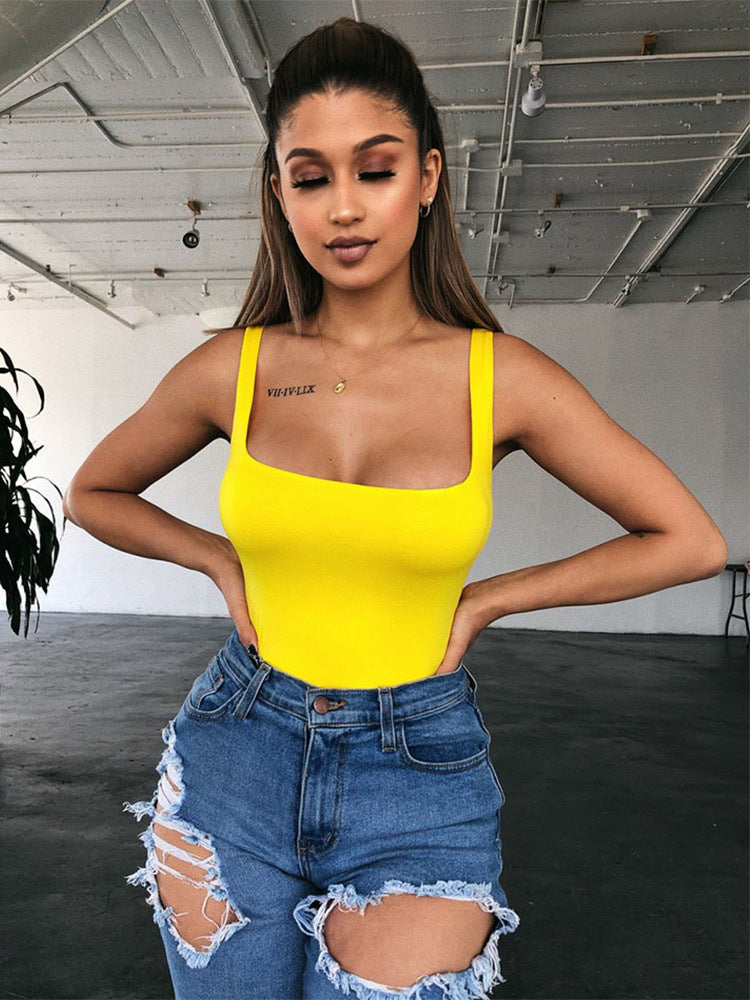 Damen Crop Top mit anschmiegsamem Schnitt Echo Archiv