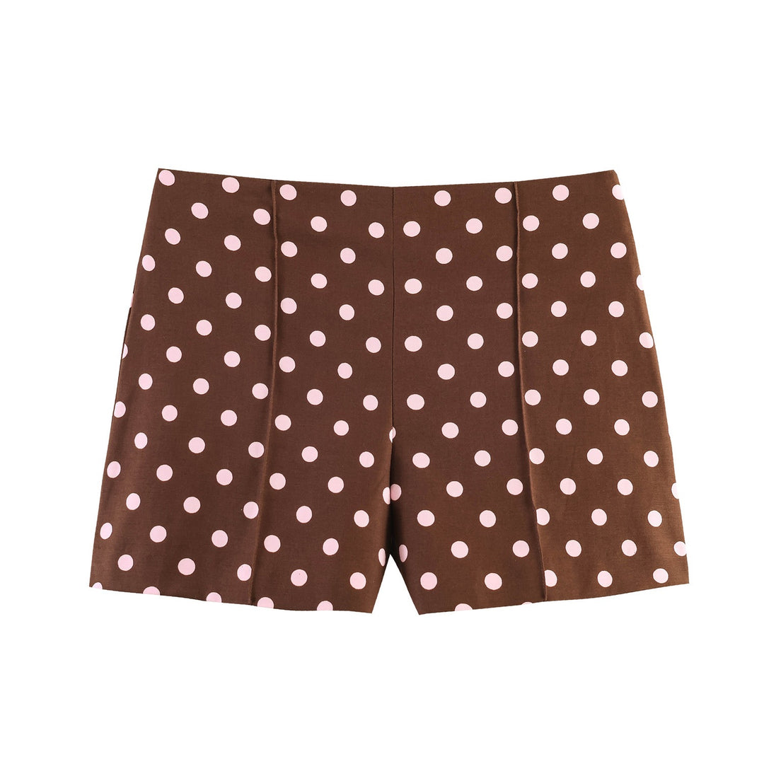 Damen elegante Shorts mit modernen Plissee-Details Echo Archiv