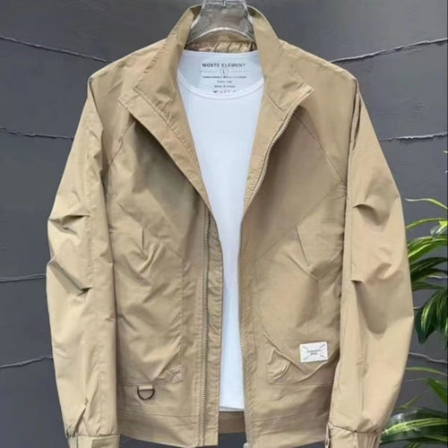 Unisex leichte Freizeitjacke mit funktionalen Taschen und sportlichem Schnitt Echoarchiv