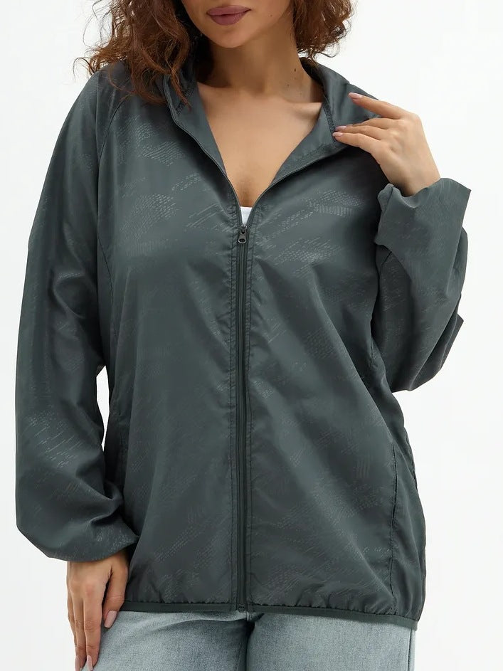 Damen Leichte Sportjacke mit Kapuze – Célinea