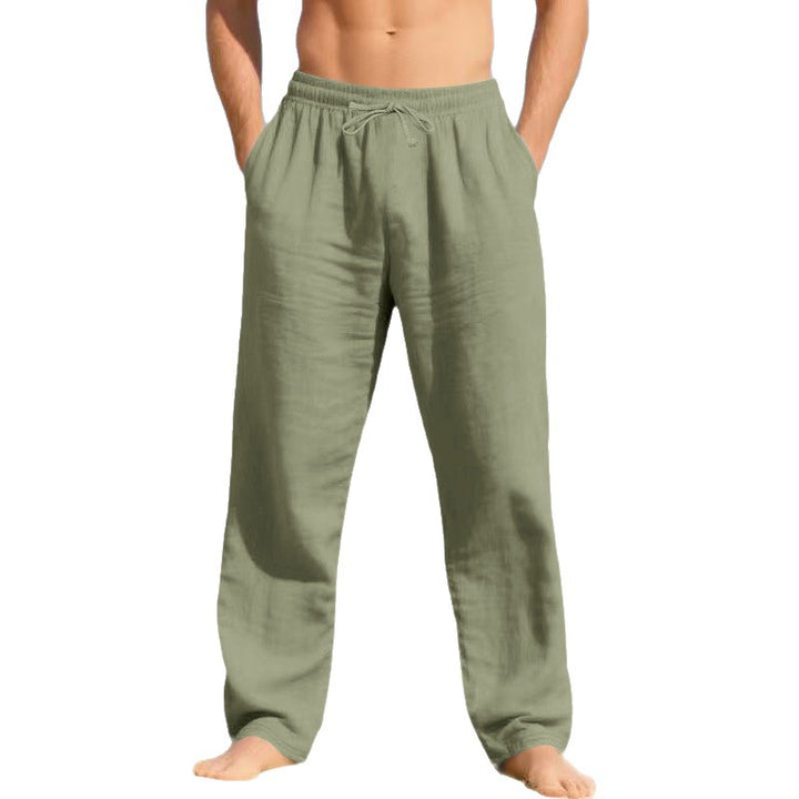 Herren leichte Strandhose mit verstellbarem Bund Echoarchiv