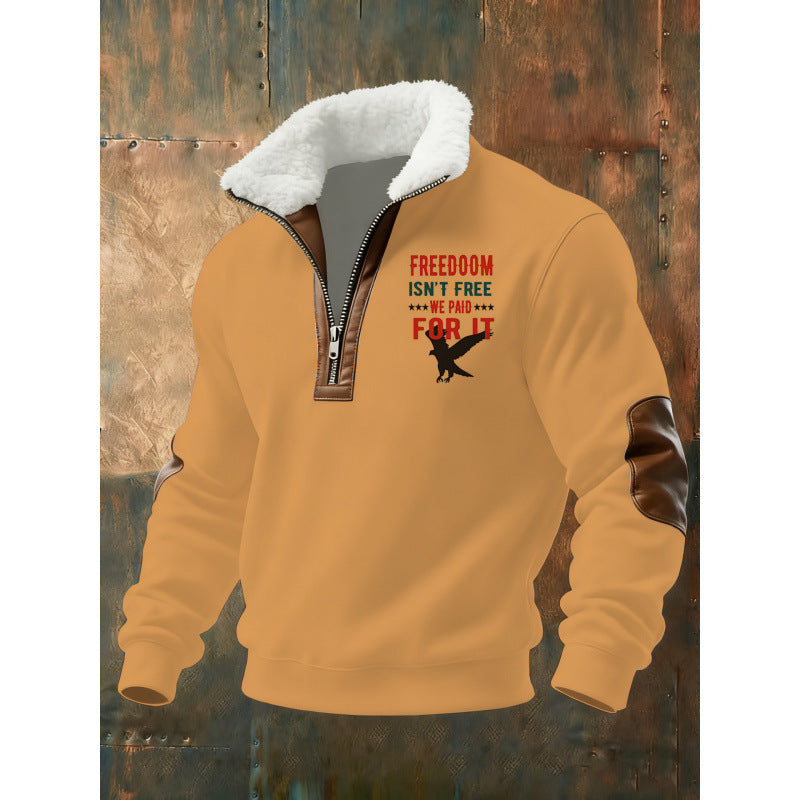 Herren Klassischer Kapuzenpullover mit Fleece-Detail Echoarchiv
