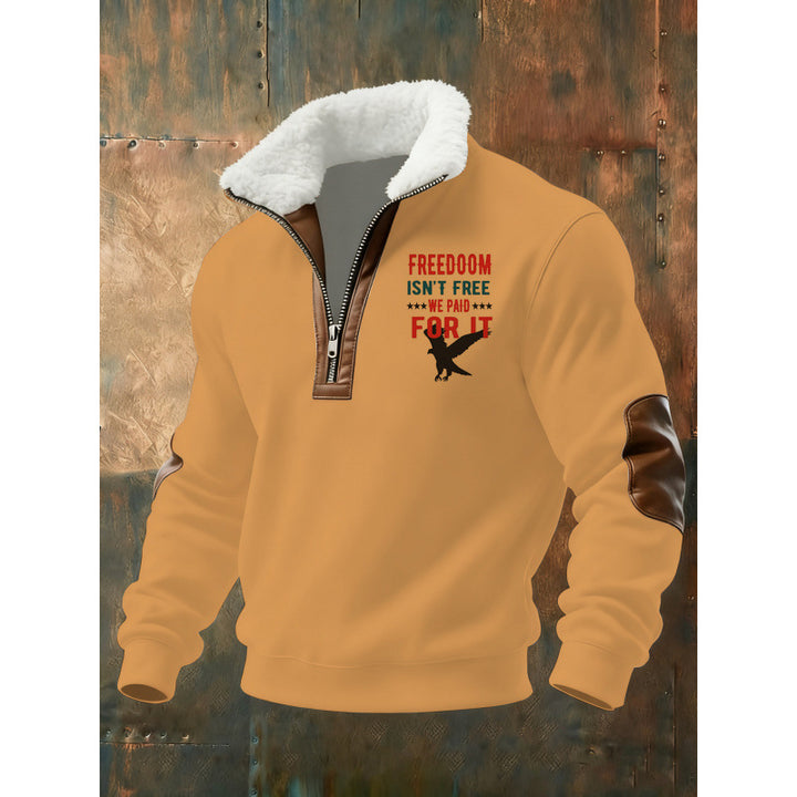 Herren Klassischer Kapuzenpullover mit Fleece-Detail Echoarchiv