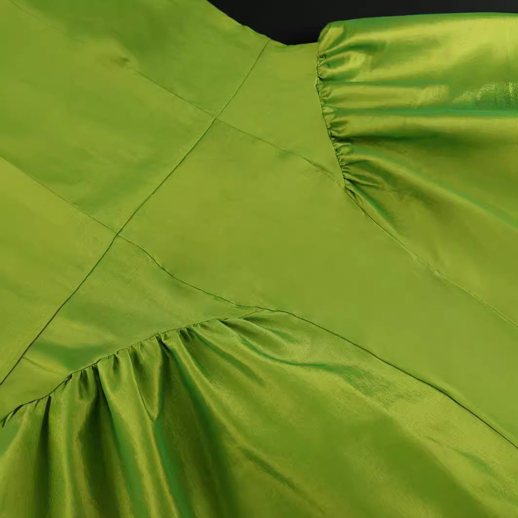 Damen Elegantes A-Linien Maxikleid mit großzügigem Rock Echo Archiv