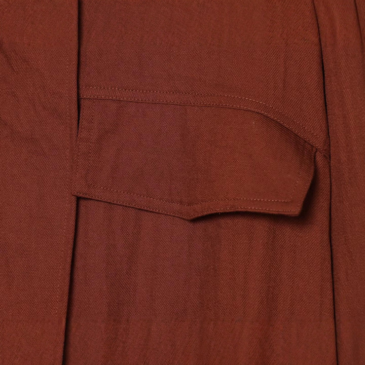 Damen Kurze Boxy-Utility-Jacke mit Stehkragen, Pattentaschen und elastischem Saum Echoarchiv