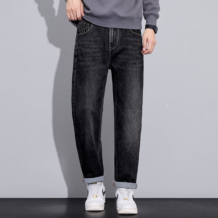 Herren Modische Jeans mit lässigem Schnitt Echoarchiv