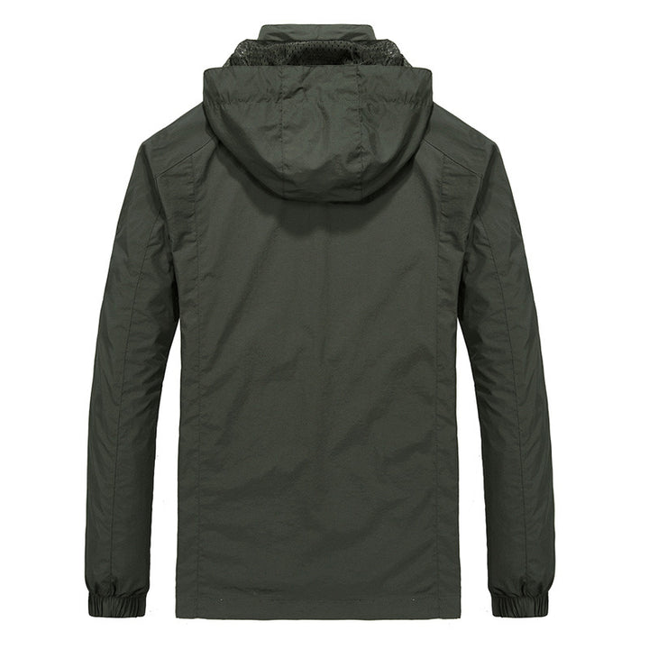 Herren Multifunktionale Outdoorjacke mit verstellbarer Kapuze Echo Archiv