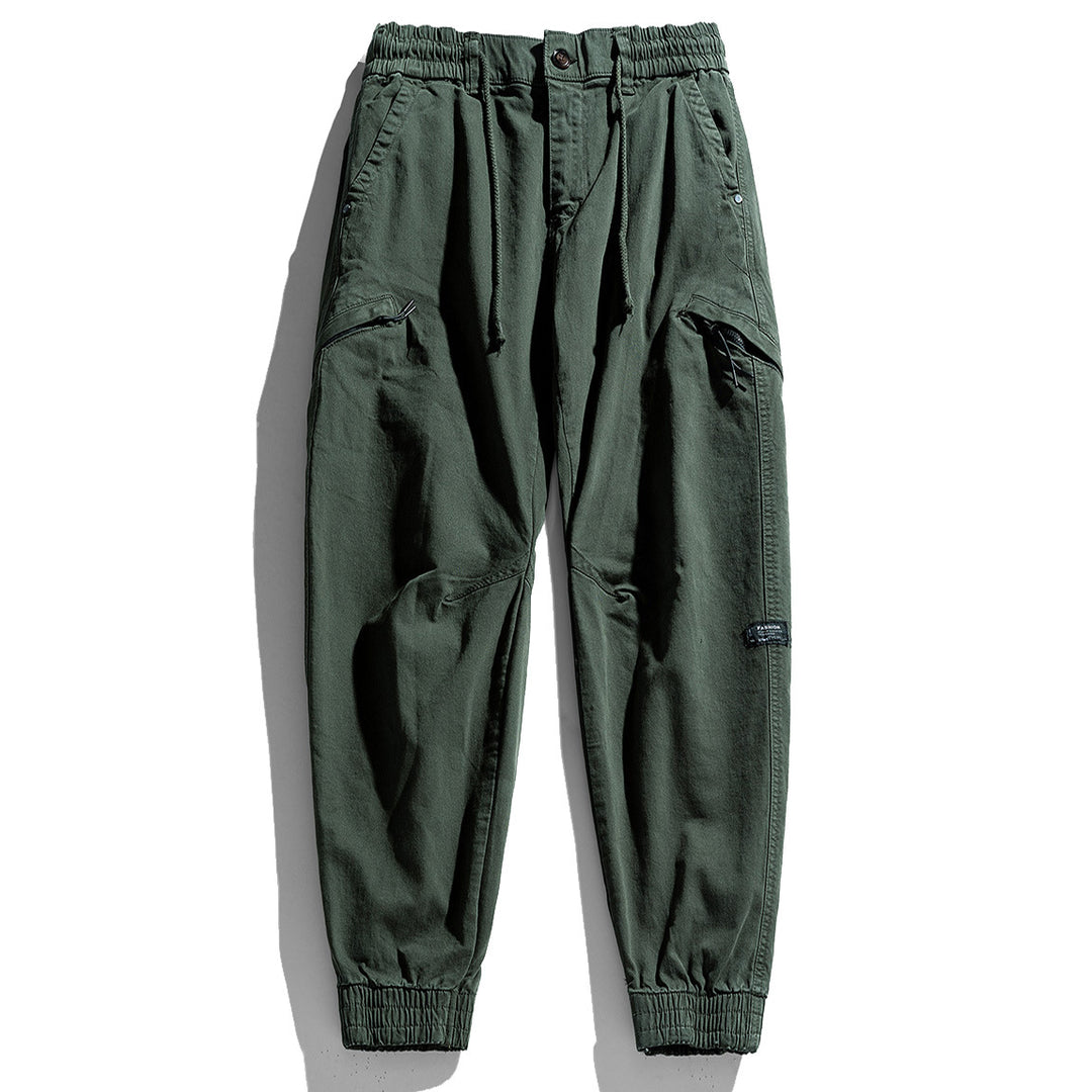 Herren Cargo-Hose mit elastischem Bund und praktischen Mehrzwecktaschen Echoarchiv
