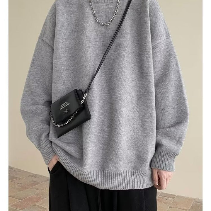 Damen Bequemer Oversize-Pullover Echoarchiv