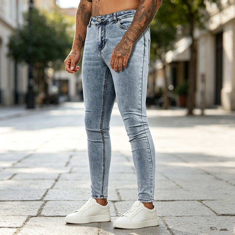 Herren Slim-Fit Denimhose Echoarchiv
