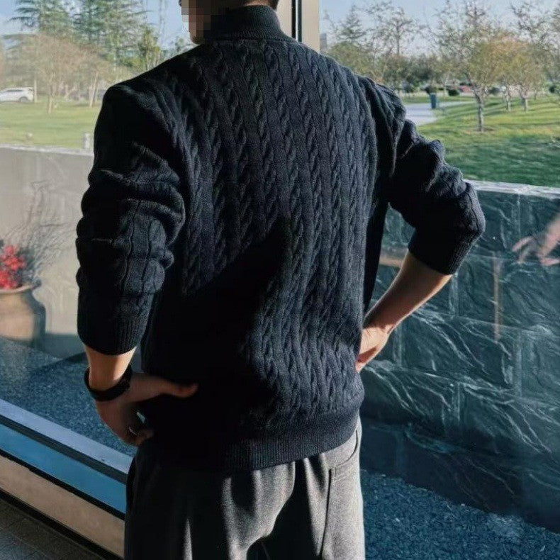 Herren Elegante und moderne Strickjacke Echo Archiv