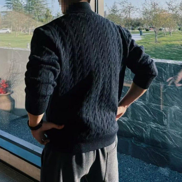 Herren Elegante und moderne Strickjacke Echo Archiv