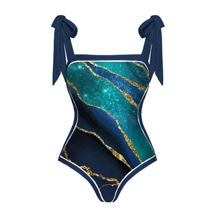 Damen Badeanzug mit elegantem Wickelrock Echo Archiv 1782104434