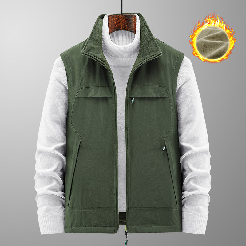 Herren Sportliche Funktionsweste Echo Archiv