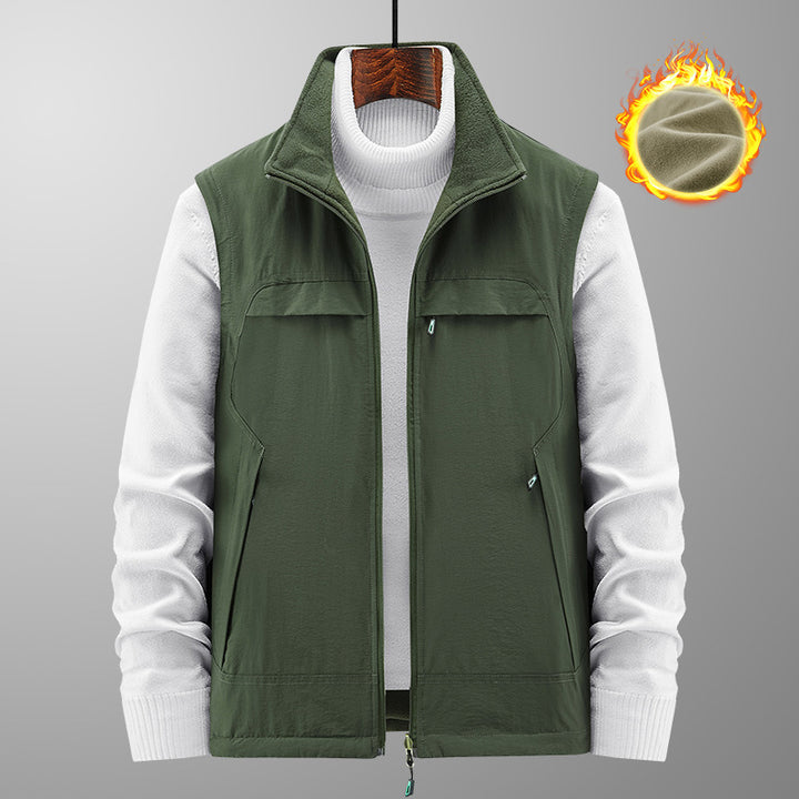 Herren Sportliche Funktionsweste Echo Archiv