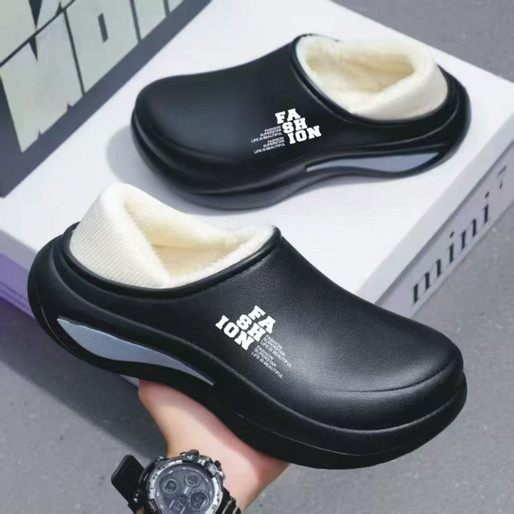 Damen Gefütterte Thermo‑Clogs aus leichtem EVA mit Teddyfutter und dämpfender Komfortsohle Echoarhiv