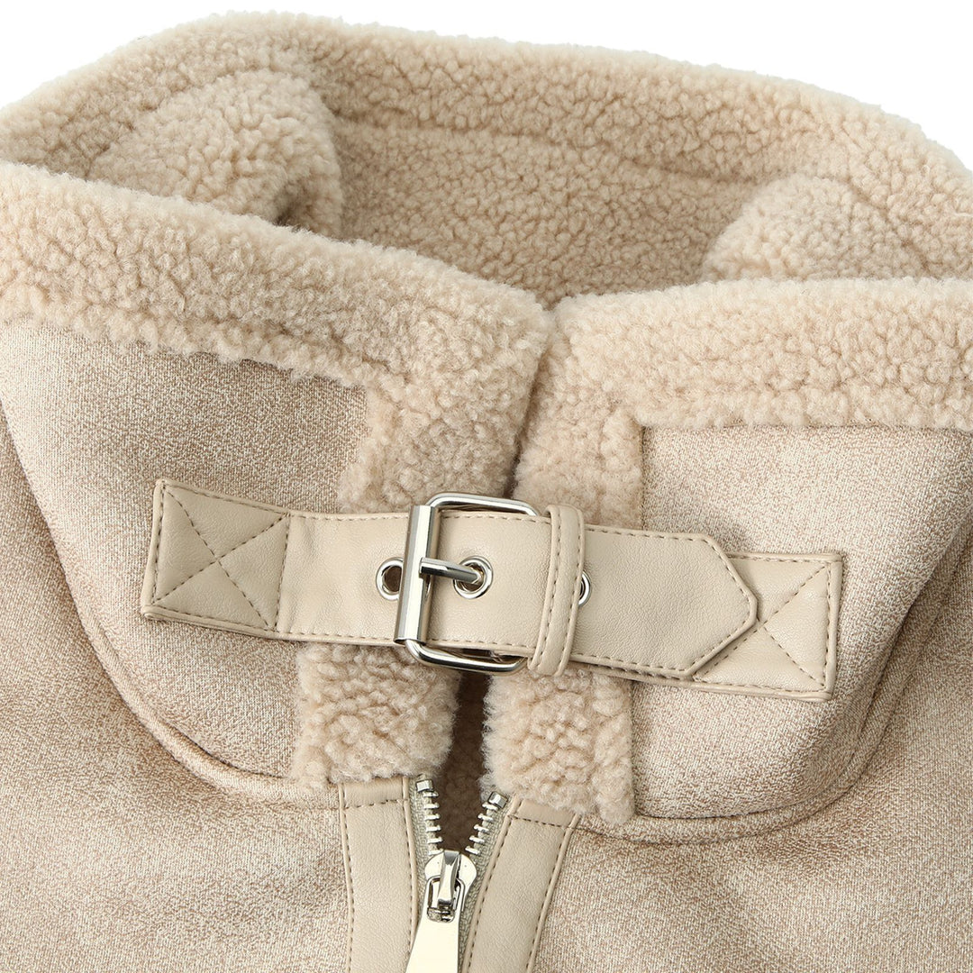 Damen Modische und kuschelige Fleece Weste Echo Archiv
