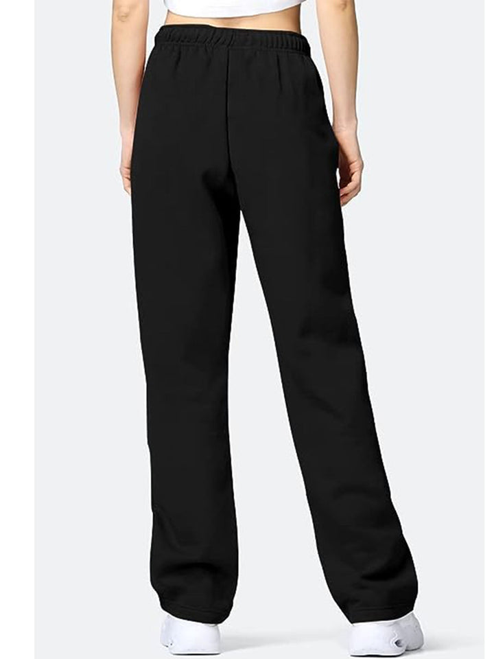 Damen bequeme Sporthose mit elastischem Bund und praktischen Taschen Echoarchiv