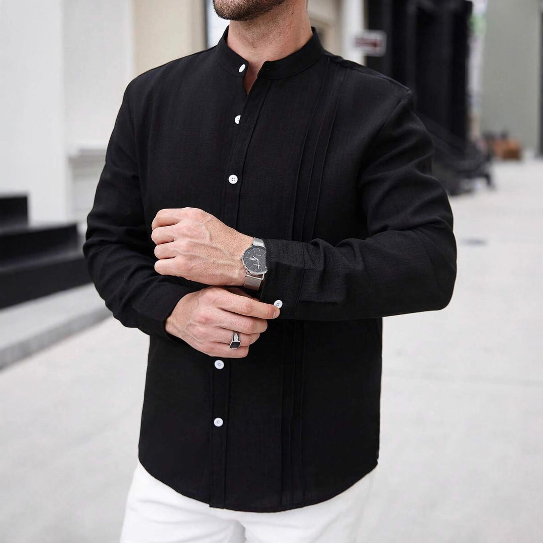 Herren moderne Hemdbluse Echoarchiv