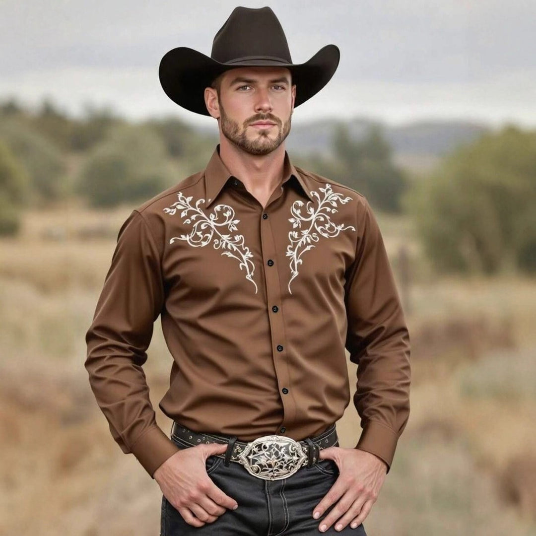 Herren Cowboy Hemd Echoarchiv