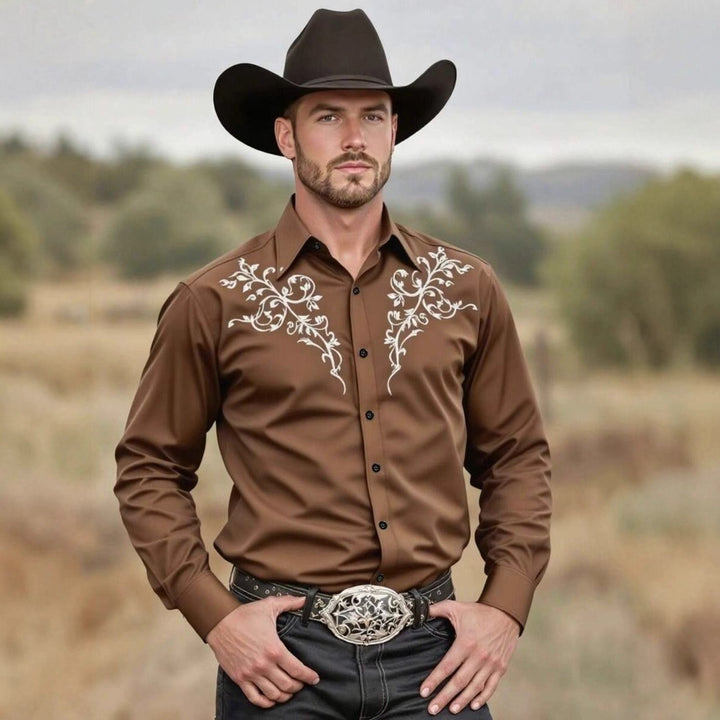 Herren Cowboy Hemd Echoarchiv