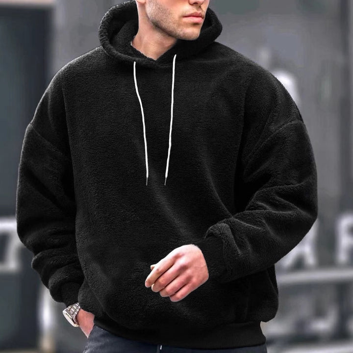 Herren gemütlicher Fleece Hoodie Echoarchiv
