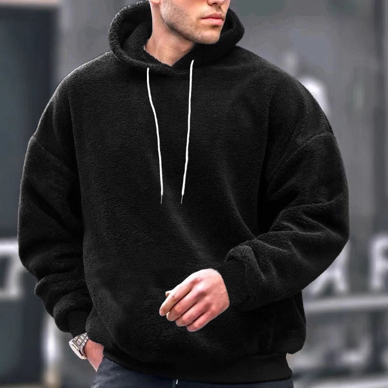 Herren Kuscheliger Fleece-Hoodie mit moderner Passform Echoarchiv