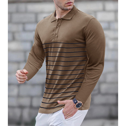 Herren Langarm Poloshirt Echoarchiv
