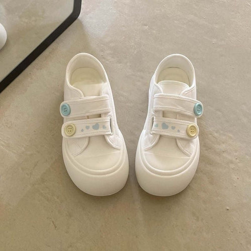 Damen Sneakers mit farbigen Knopf-Details und flexiblem Design Echo Archiv
