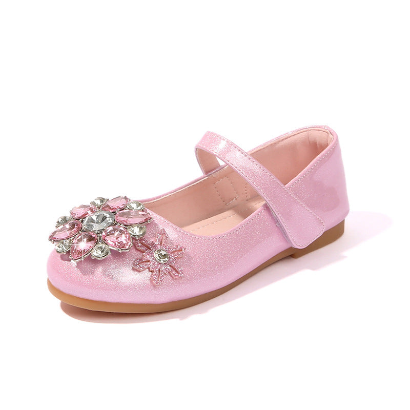 Damen Ballerinas mit glitzernden Blumenapplikationen Echo Archiv