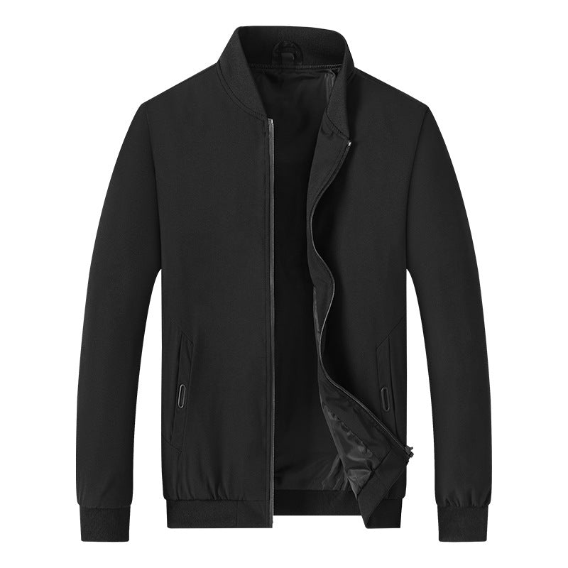 Herren Modische Übergangsjacke mit elastischen Bündchen Echo Archiv