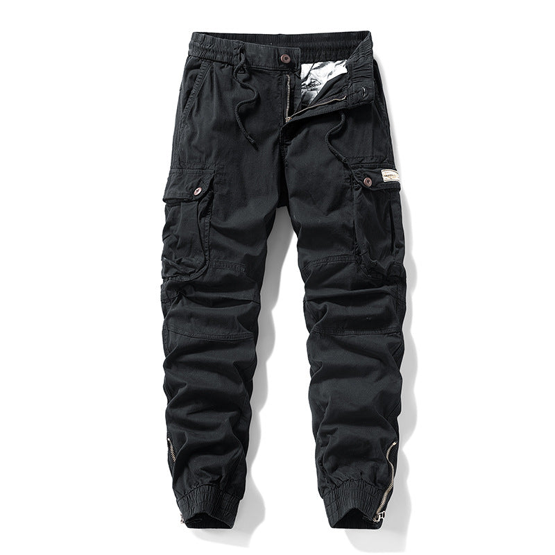 Herren Cargo-Jogginghose im Utility‑Stil mit elastischem Tunnelzugbund und verstärkten Kniepaneelen Echo Archiv