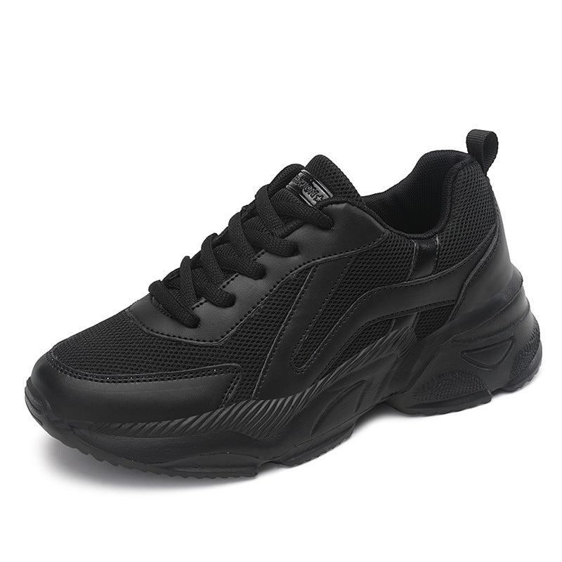 Damen nan gedämpfte Freizeit-Sneaker im Plateaustil mit gepolstertem Komfortkragen, atmungsaktivem Mesh und rutschfestem Profil Echo Archiv