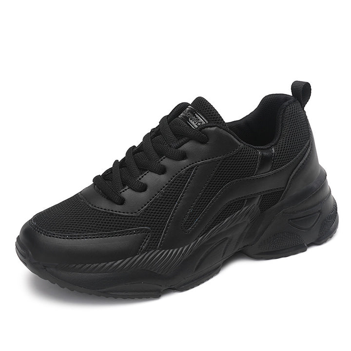 Damen nan gedämpfte Freizeit-Sneaker im Plateaustil mit gepolstertem Komfortkragen, atmungsaktivem Mesh und rutschfestem Profil Echo Archiv