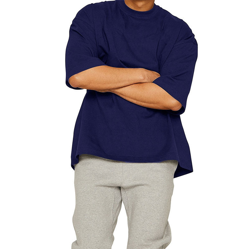 Herren Oversize T-Shirt mit atmungsaktiver Baumwolle Echoarchiv