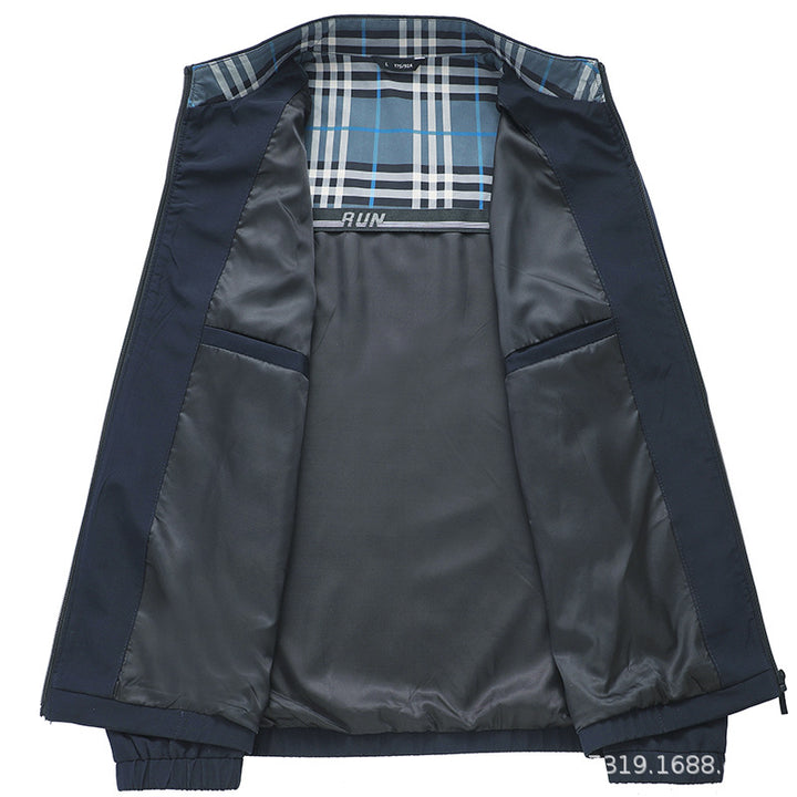 Herren Urbaner Windbreaker mit funktionalen Taschen Echoarchiv