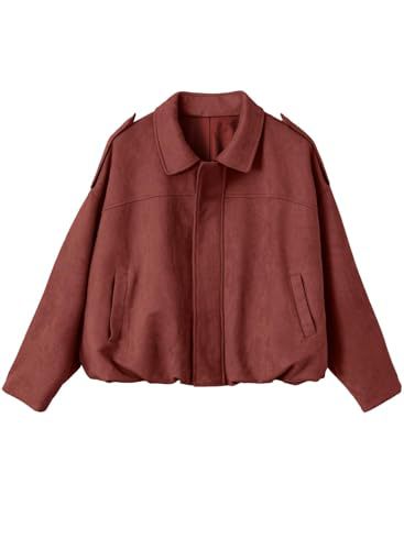 Damen Modische und luftige Oversized Jacke – Célinea