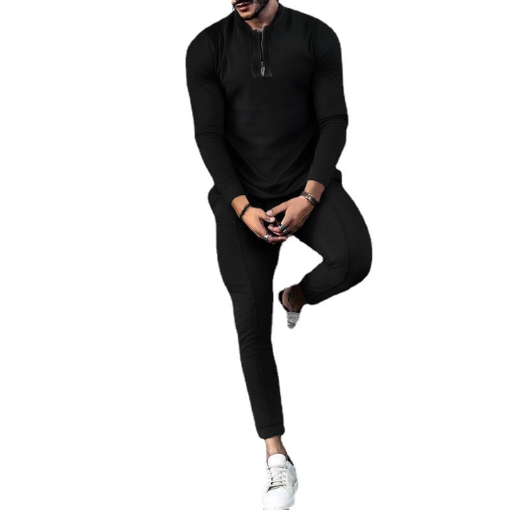 Herren Funktionsshirt mit modernem Reißverschluss und ergonomischem Schnitt Echoarchiv