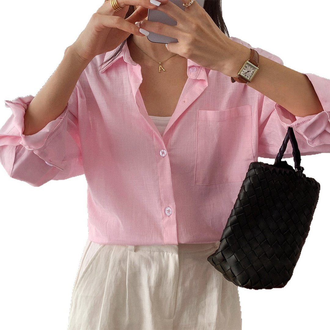 Damen nan zweiteiliges Sommer-Set aus leichtem Oversize-Hemd und ärmellosem Mini-Kleid Echo Archiv