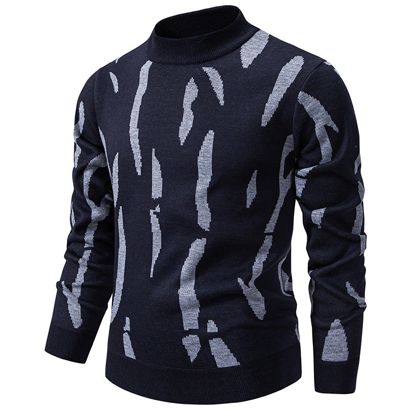 Herren modischer Sweatpullover mit einzigartigem grafischem Muster Echoarchiv