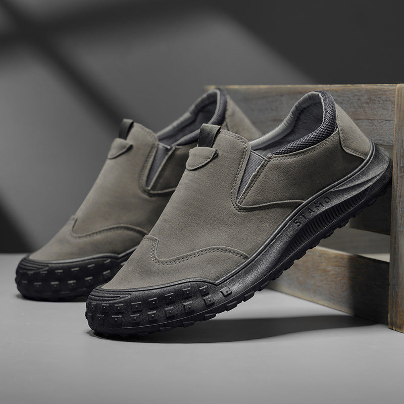 Damen Bequeme Slip-On Sneakers aus hochwertigem Wildleder Echo Archiv