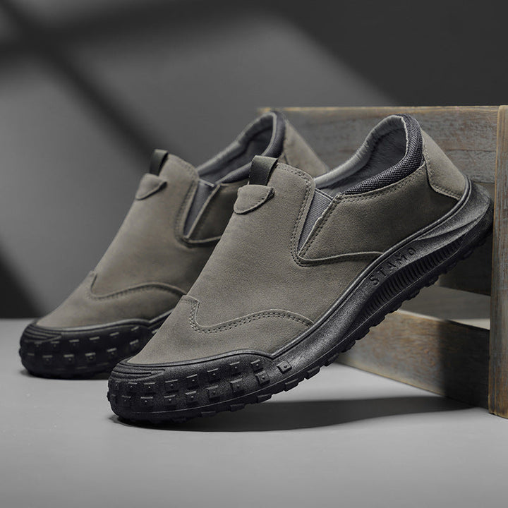 Damen Bequeme Slip-On Sneakers aus hochwertigem Wildleder Echo Archiv