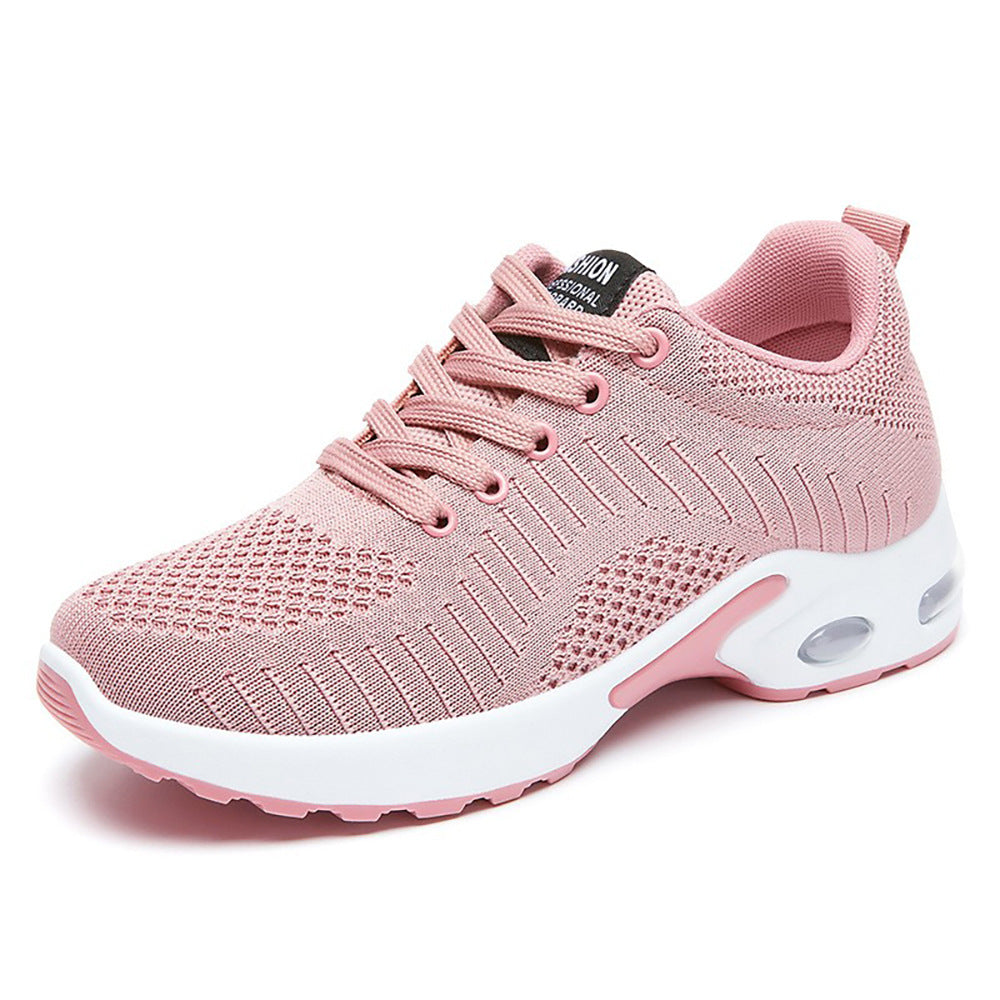 Damen nan gestrickter Komfort-Sneaker mit sichtbarer Air-Unit, entlastender Memory-Fußbett-Einlage und griffiger Profilsohle Echo Archiv