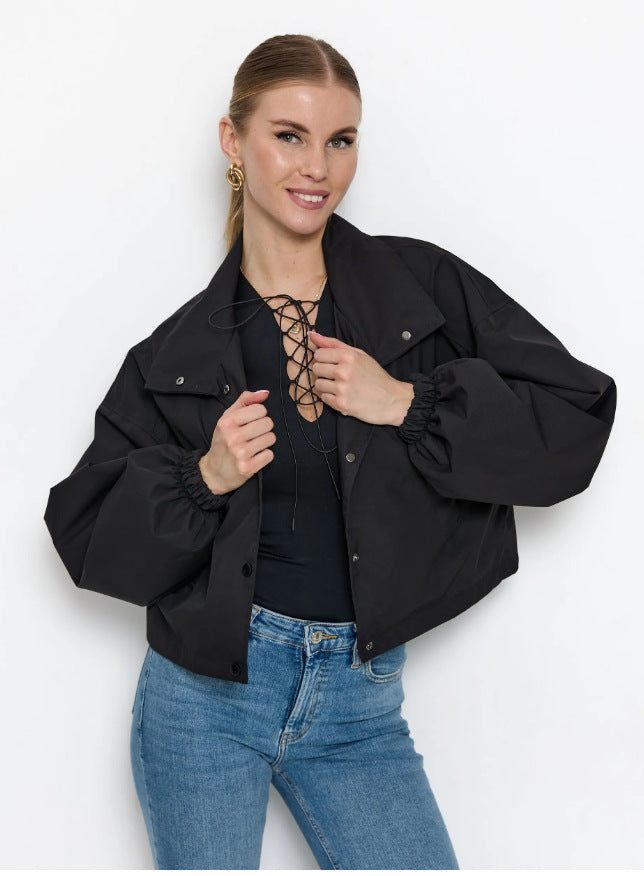 Damen Modische Oversized Jacke – Célinea