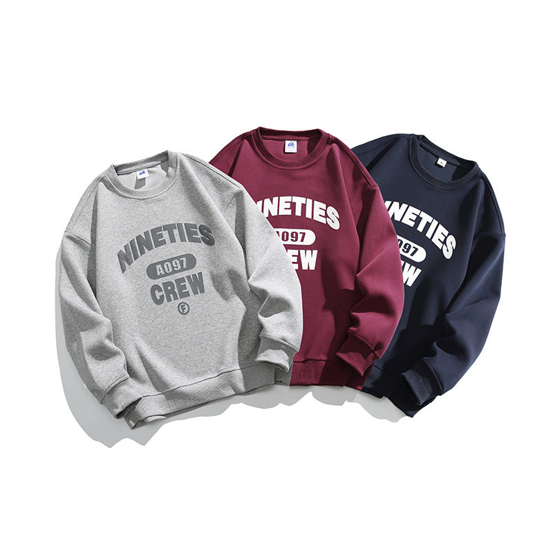 Unisex Oversize-Sweatshirt mit Rundhalsausschnitt und markantem College-Print Echo Archiv