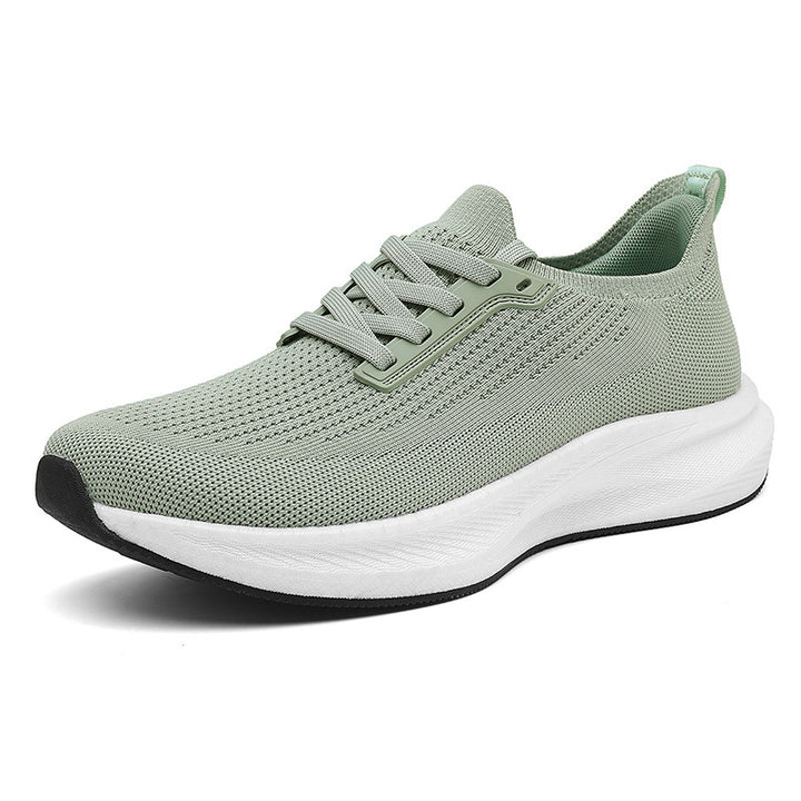 Herren nan atmungsaktive gestrickte Laufschuhe mit dämpfender Leichtschaumsohle Echo Archiv