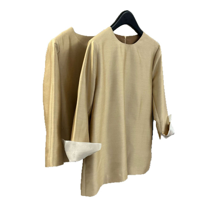 Damen Elegante und luftige Bluse mit Struktur Echoarchiv